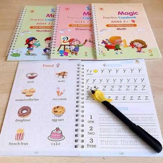 Magic Book Set of 2 – Learning Made Fun for Little Hands